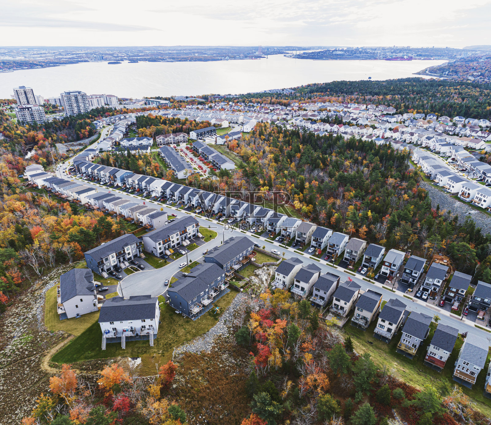 郊区的风景照片摄影图片