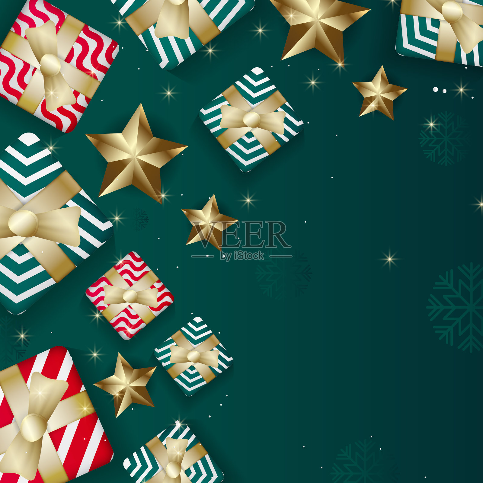 圣诞贺卡快乐。时尚抽象广场冬季假期艺术模板。适合社交媒体发布，移动应用，横幅设计和网页/互联网广告。设计模板素材