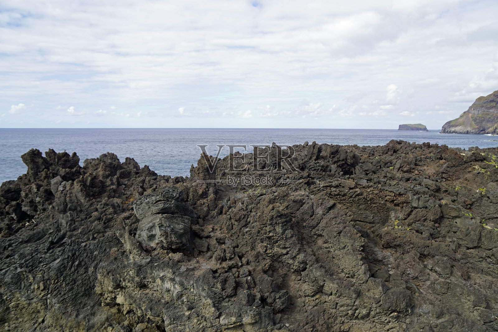美丽的亚速尔群岛上的绿色大自然照片摄影图片