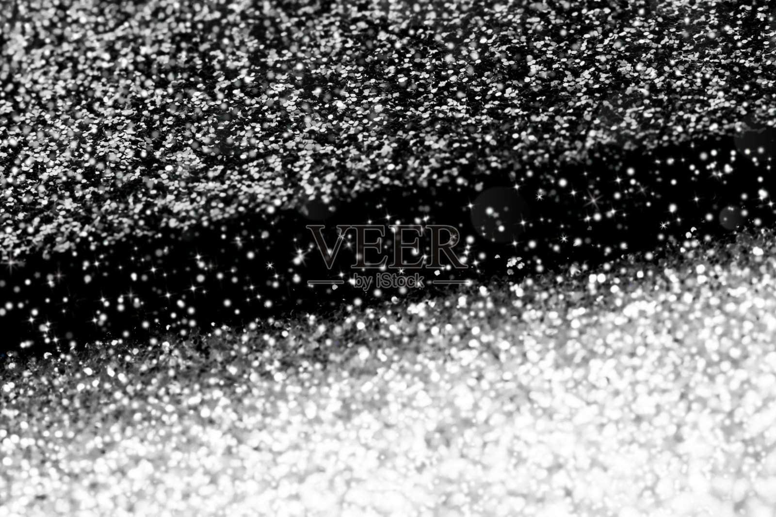 黑白散景背景。照片摄影图片