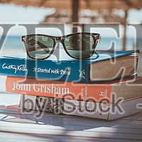 文艺质感阅读生活更美好次图设计模板素材