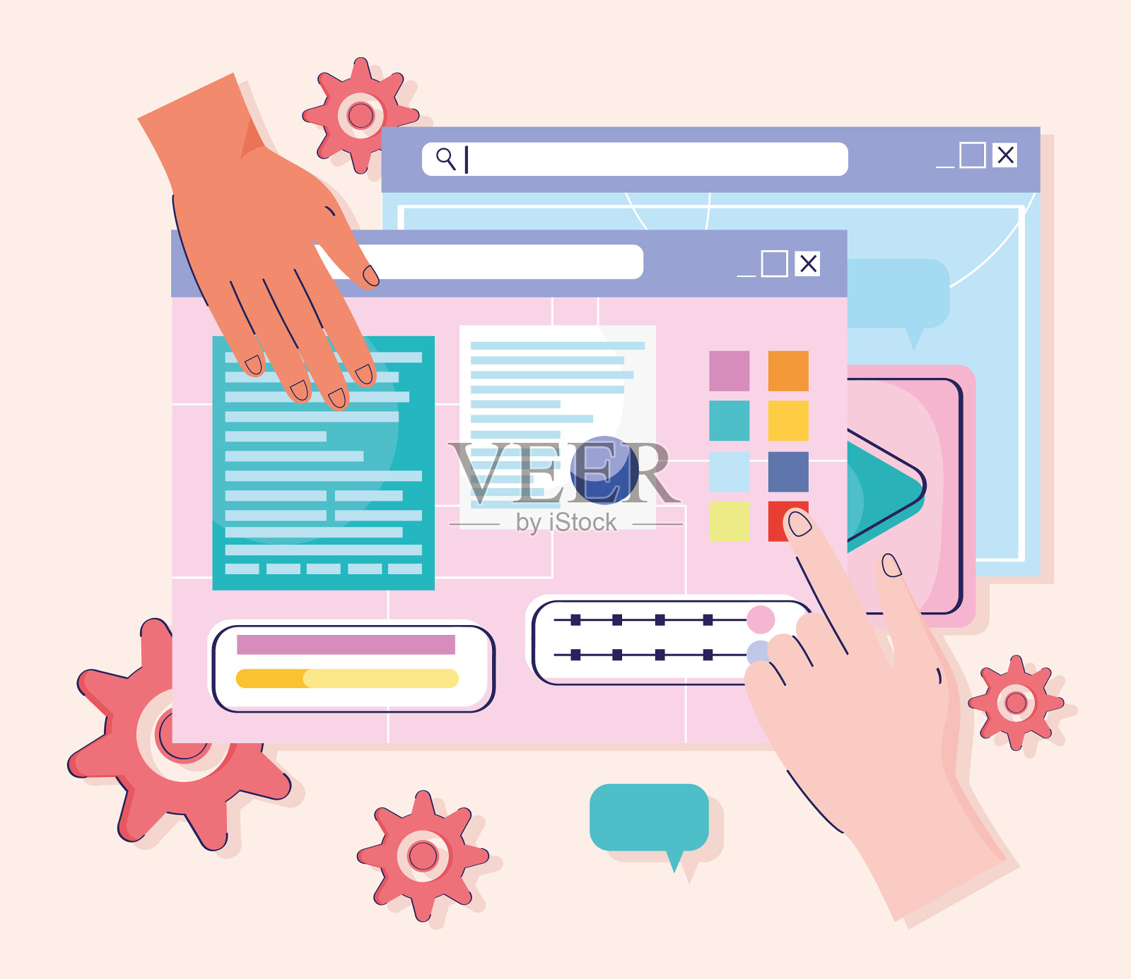 网页设计模板设计模板素材