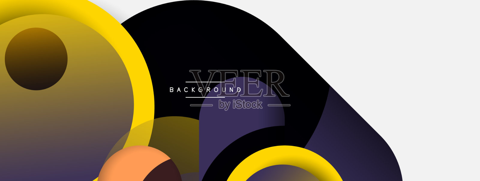 创意几何墙纸最小抽象插画图片素材