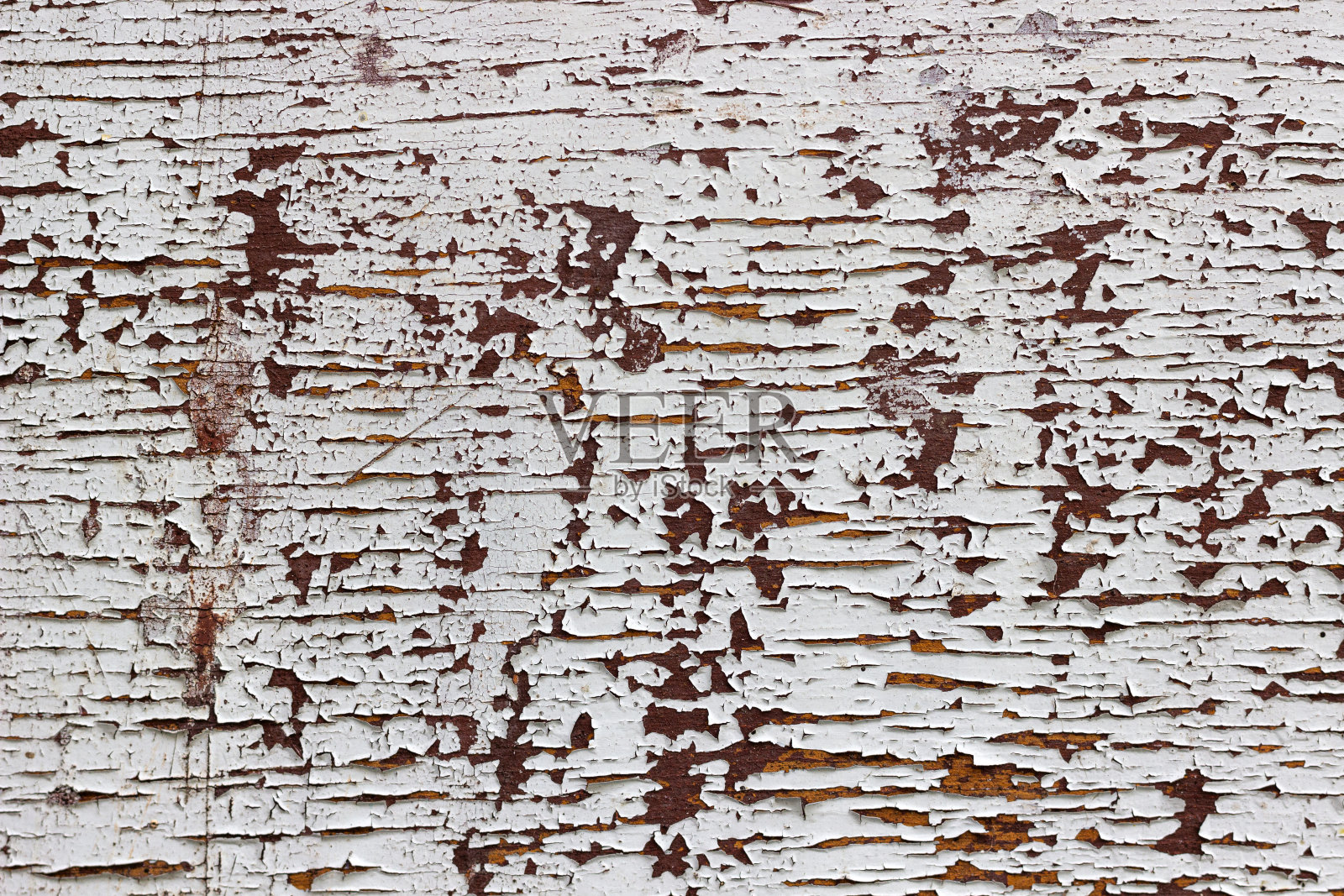 旧木材的纹理与剥落的油漆，用作背景照片摄影图片