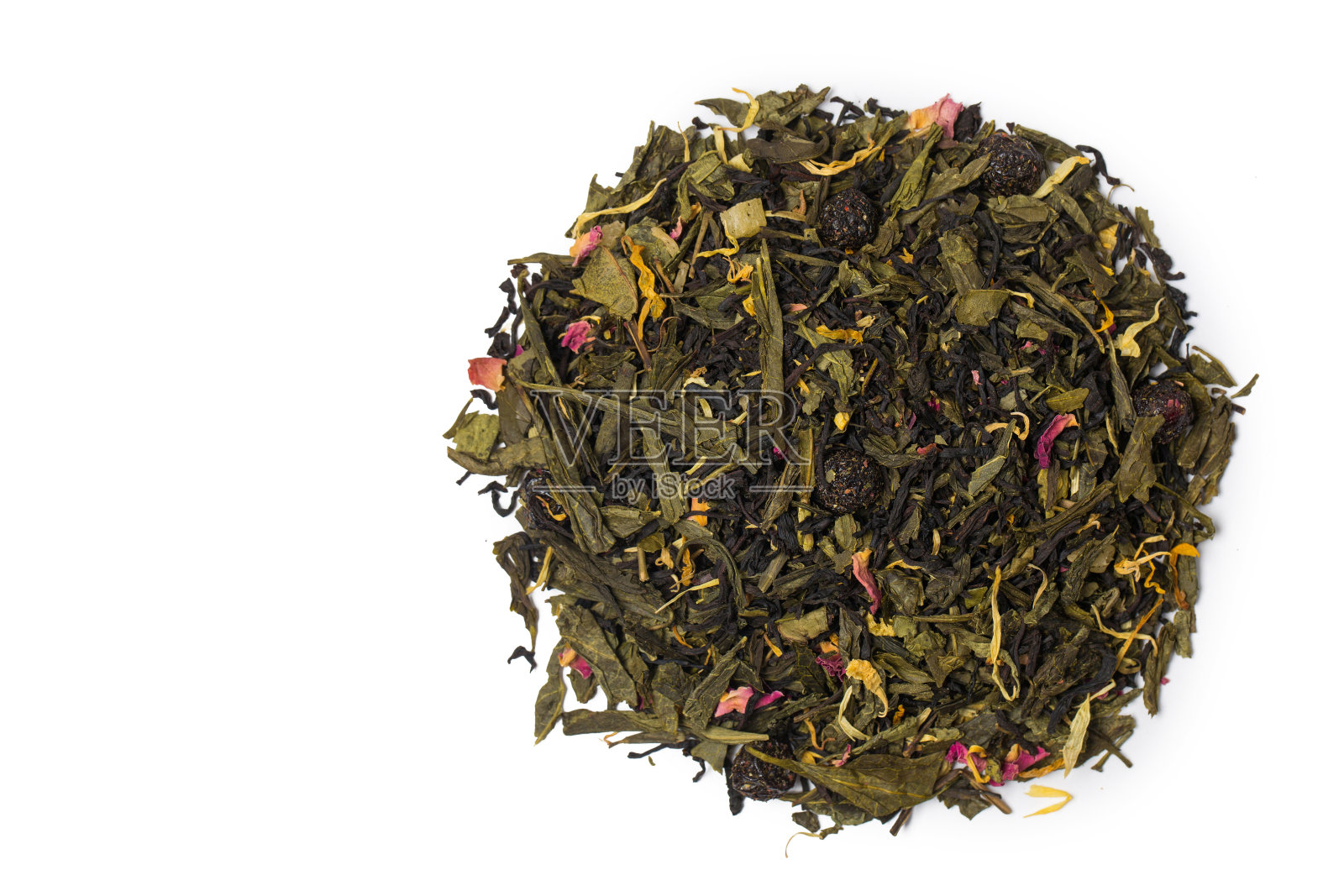 工作室里的浓香绿茶照片摄影图片