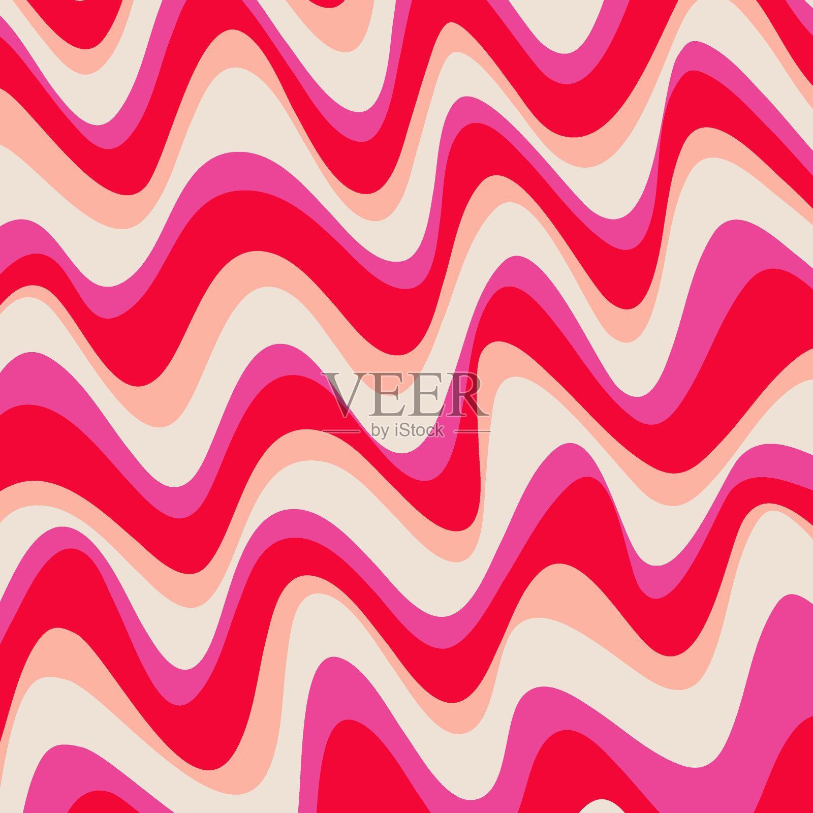 Groovy的背景。复古的背景插画图片素材