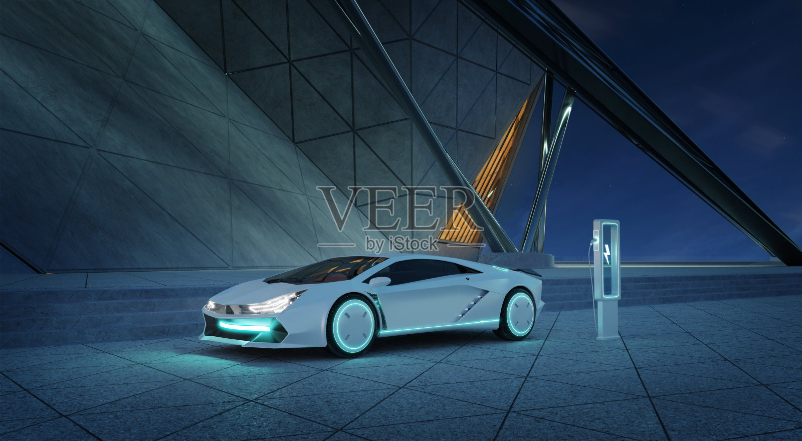 无品牌的通用概念跑车照片摄影图片