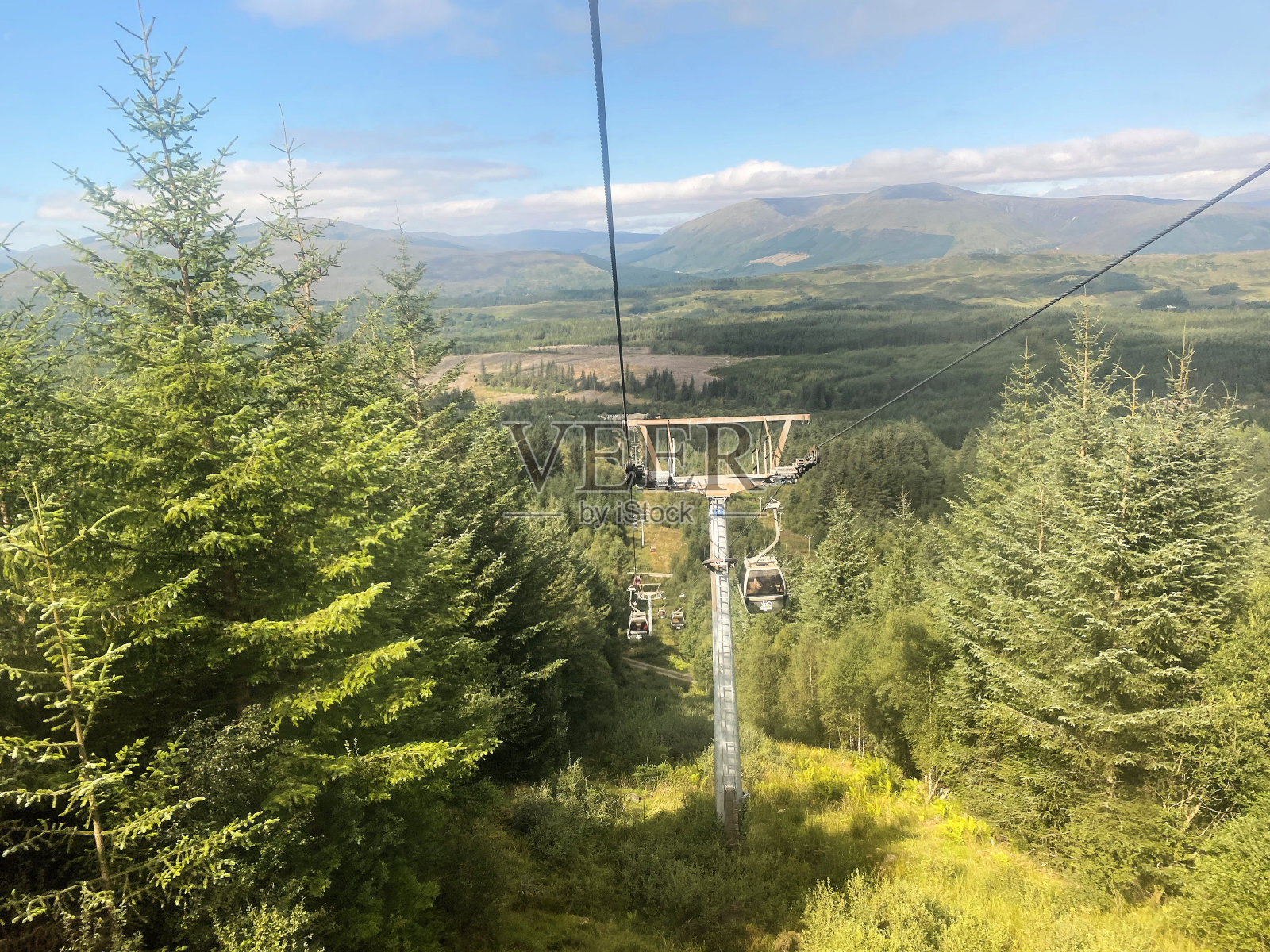 苏格兰乡村的景色照片摄影图片