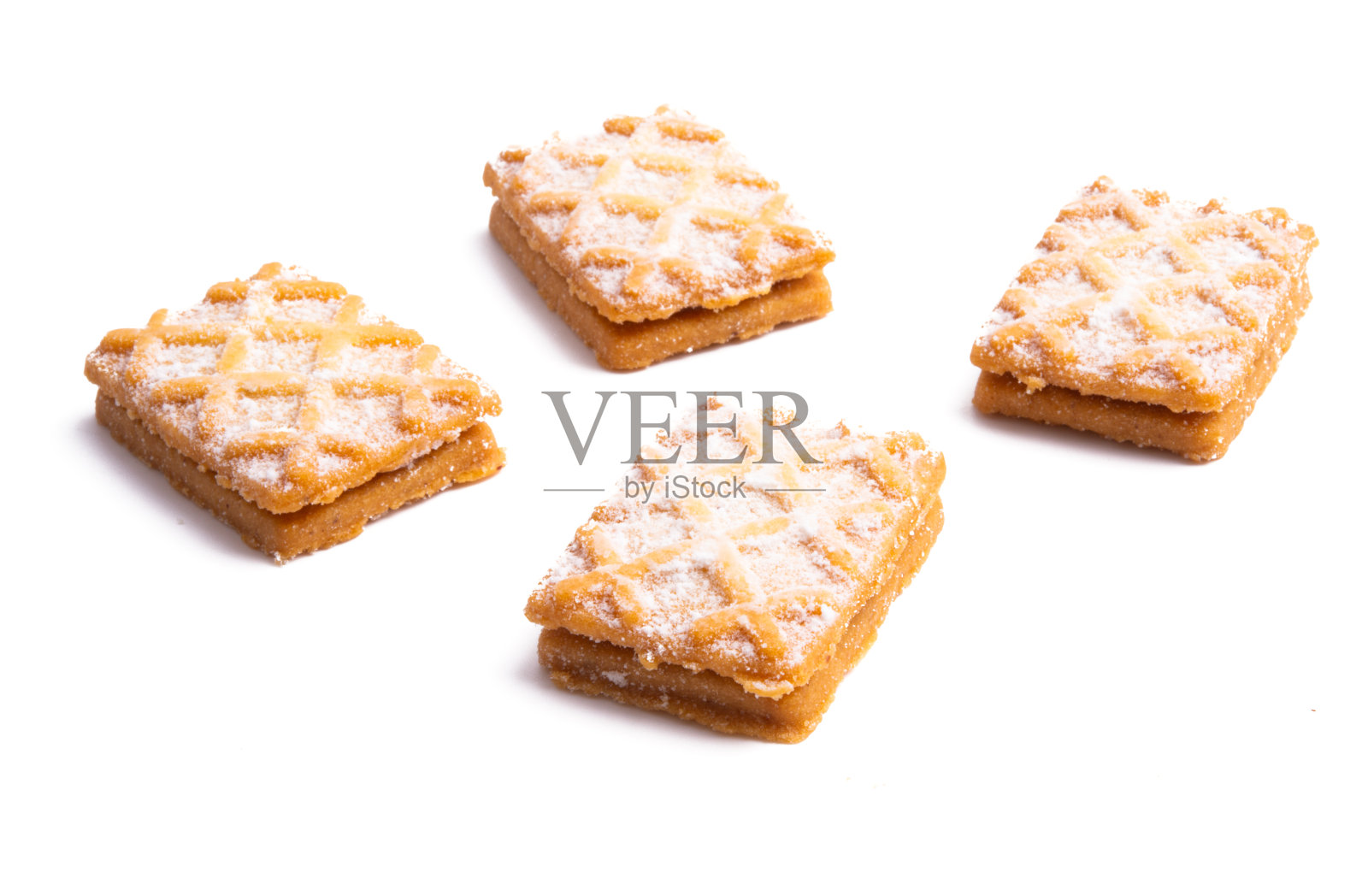 饼干双重隔离照片摄影图片