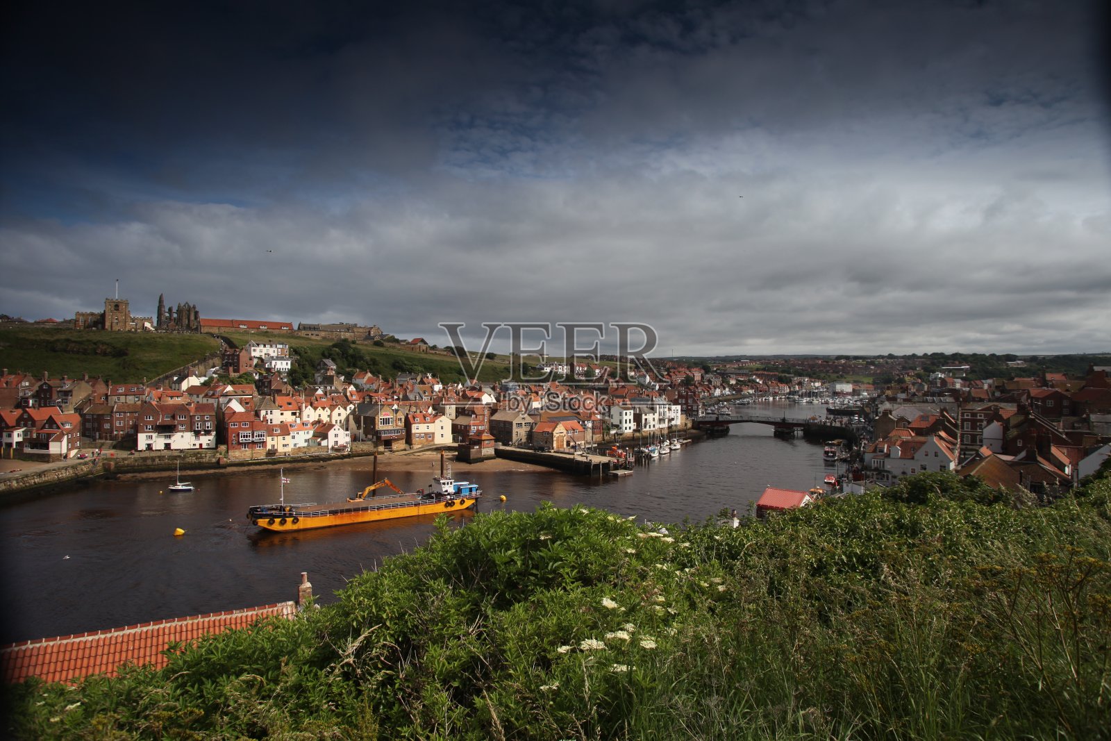 惠特比乡约克郡照片摄影图片