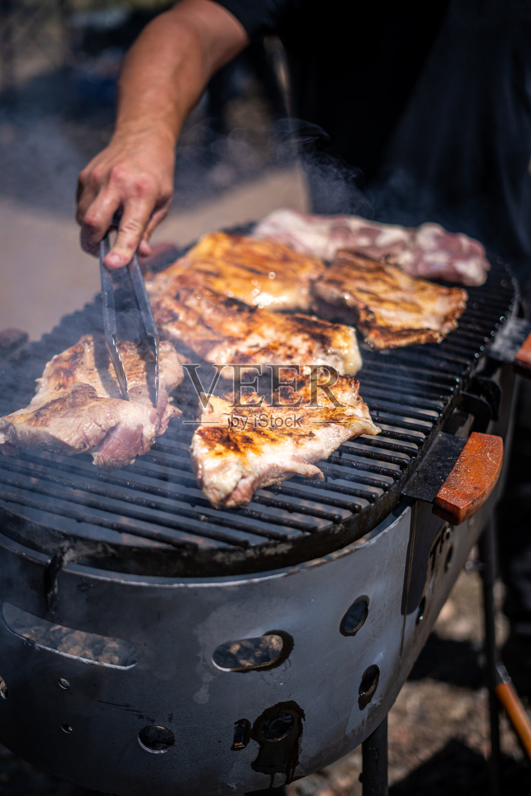 传统的阿根廷烤肉照片摄影图片