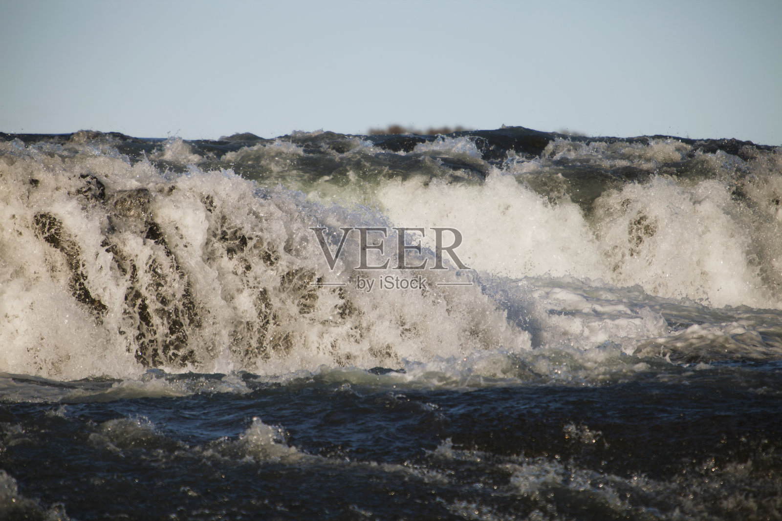 冰岛Gullfoss冰瀑照片摄影图片