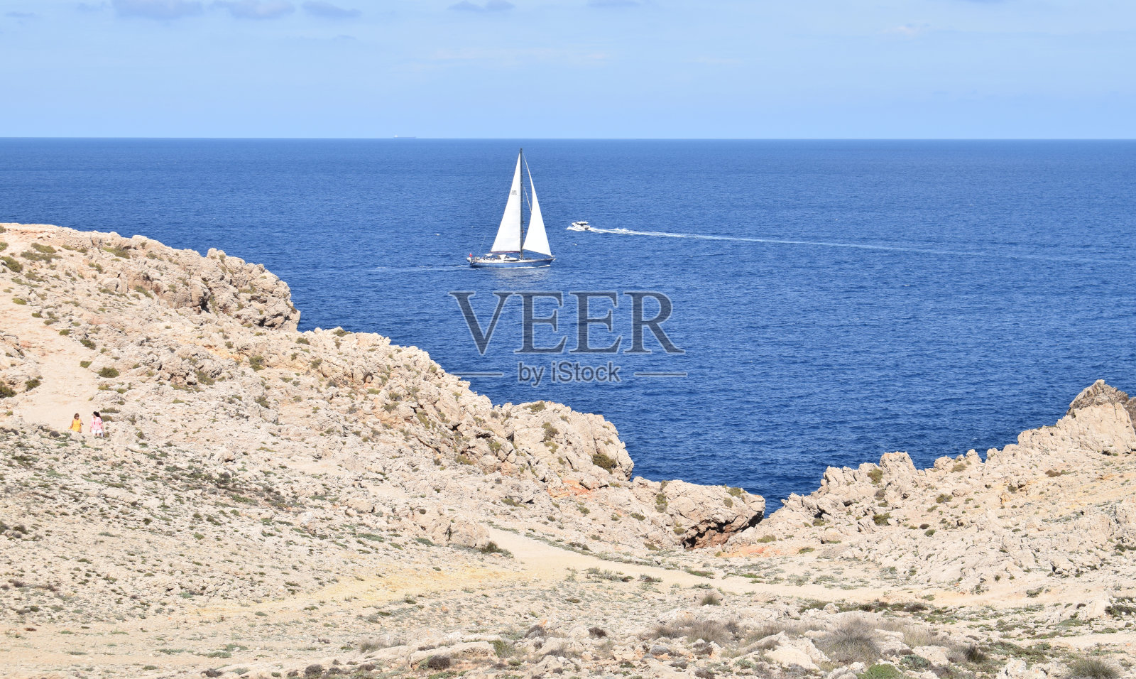 Bahia de Fornells, 梅诺卡岛 西班牙照片摄影图片