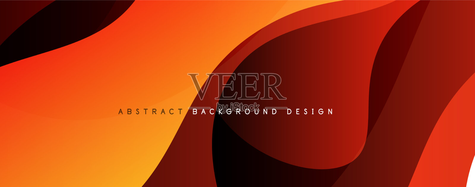 时尚简单的流体颜色梯度抽象插画图片素材