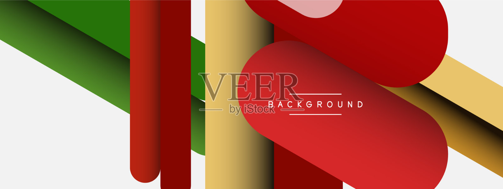 抽象背景圆形线条插画图片素材