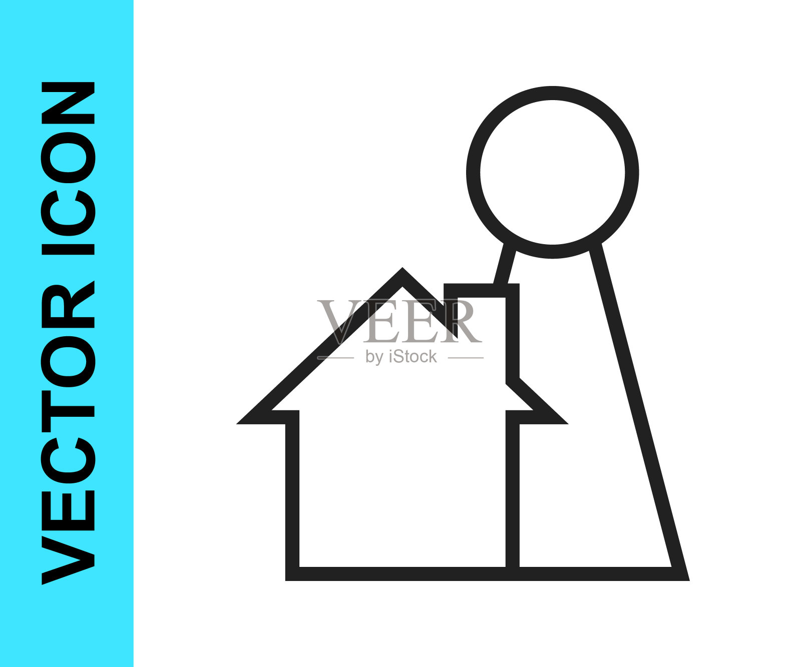 棋盘游戏图标隔离在白色背景上的芯片。向量图标素材