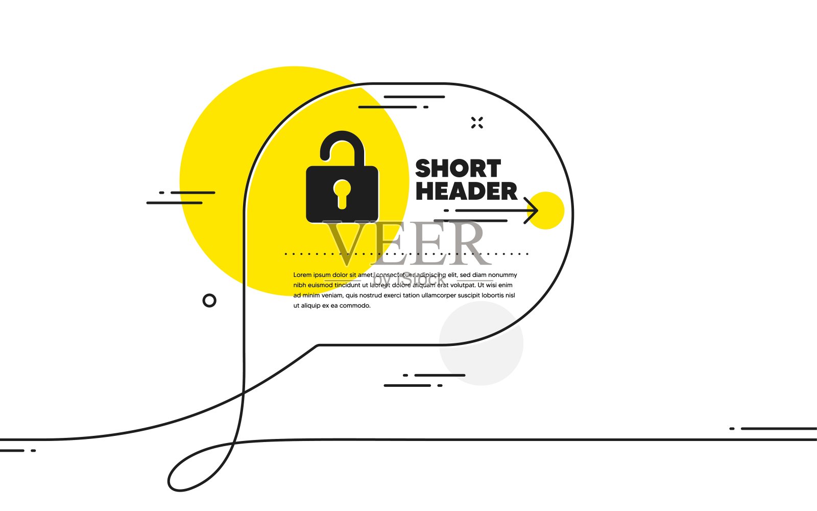 锁定图标。私人储物柜的迹象。向量插画图片素材