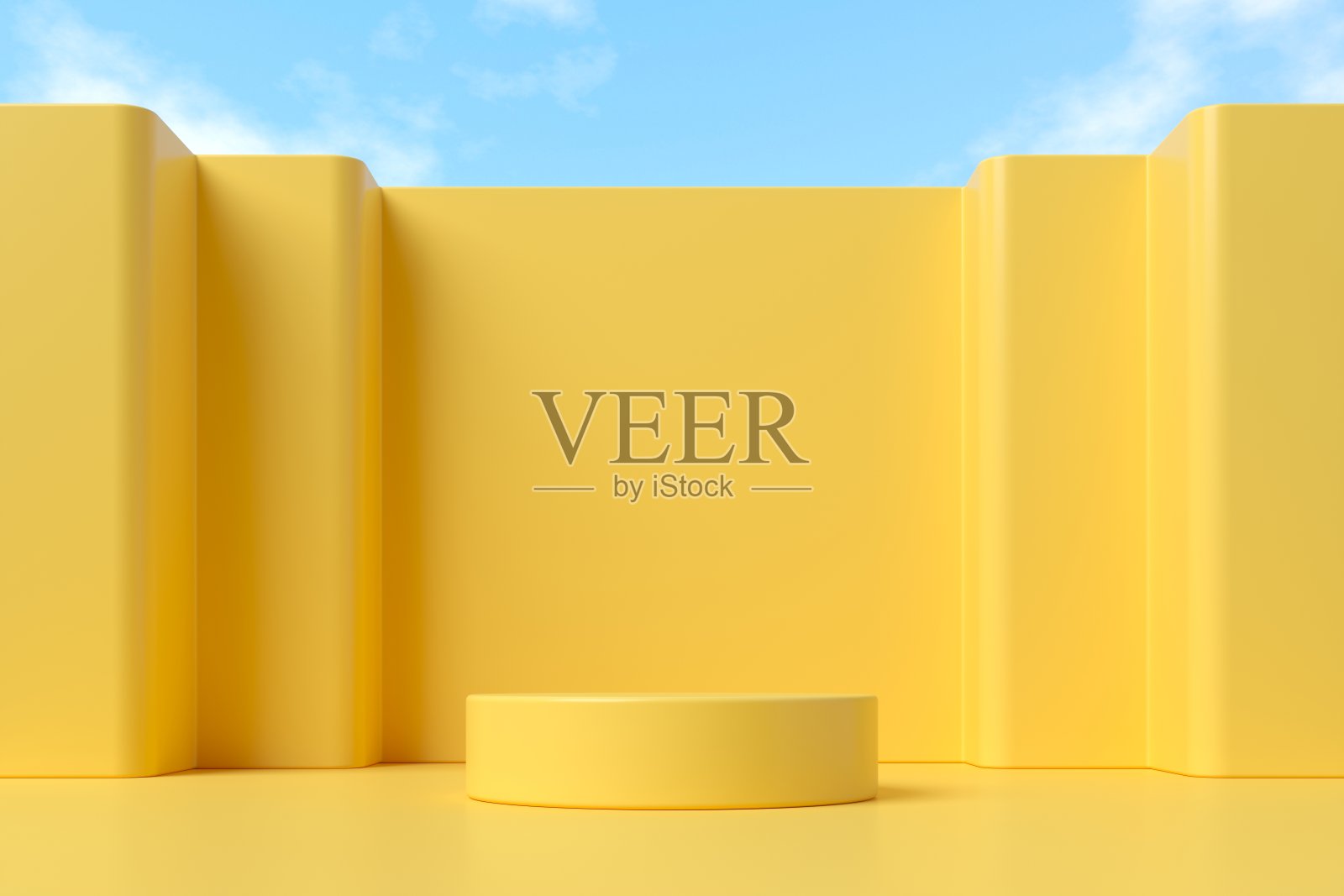 抽象的背景。模拟产品展示现场。三维渲染照片摄影图片