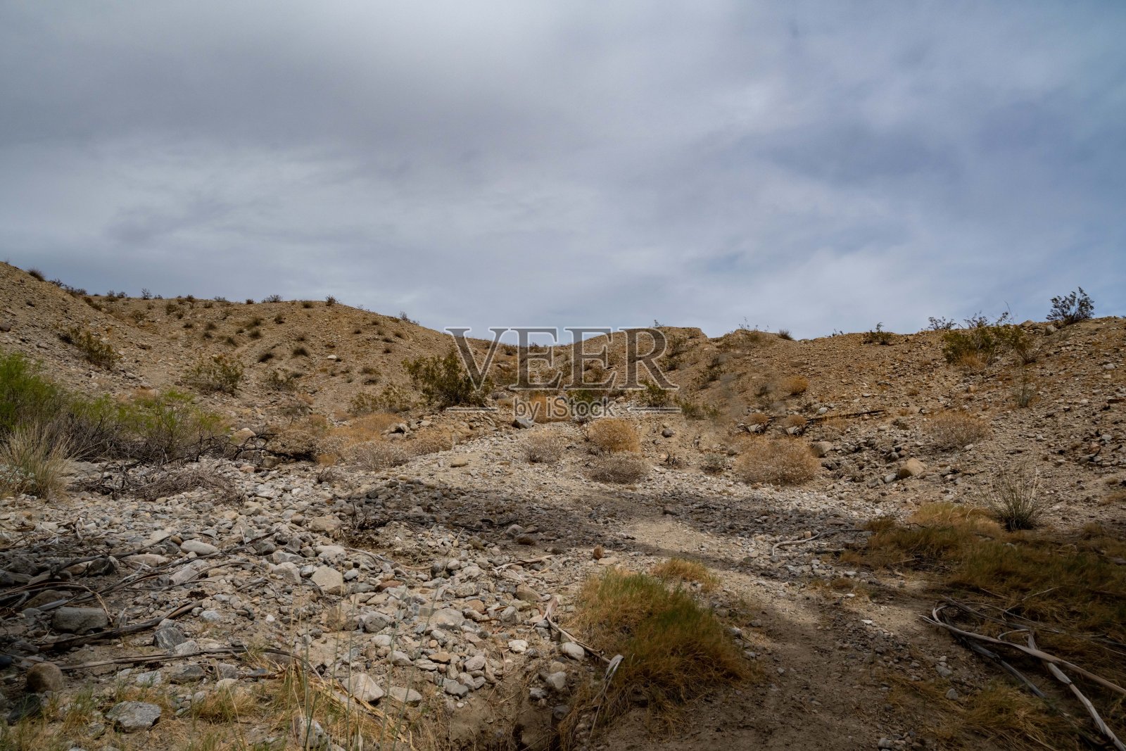 在加州棕榈泉俯瞰大自然的美景照片摄影图片