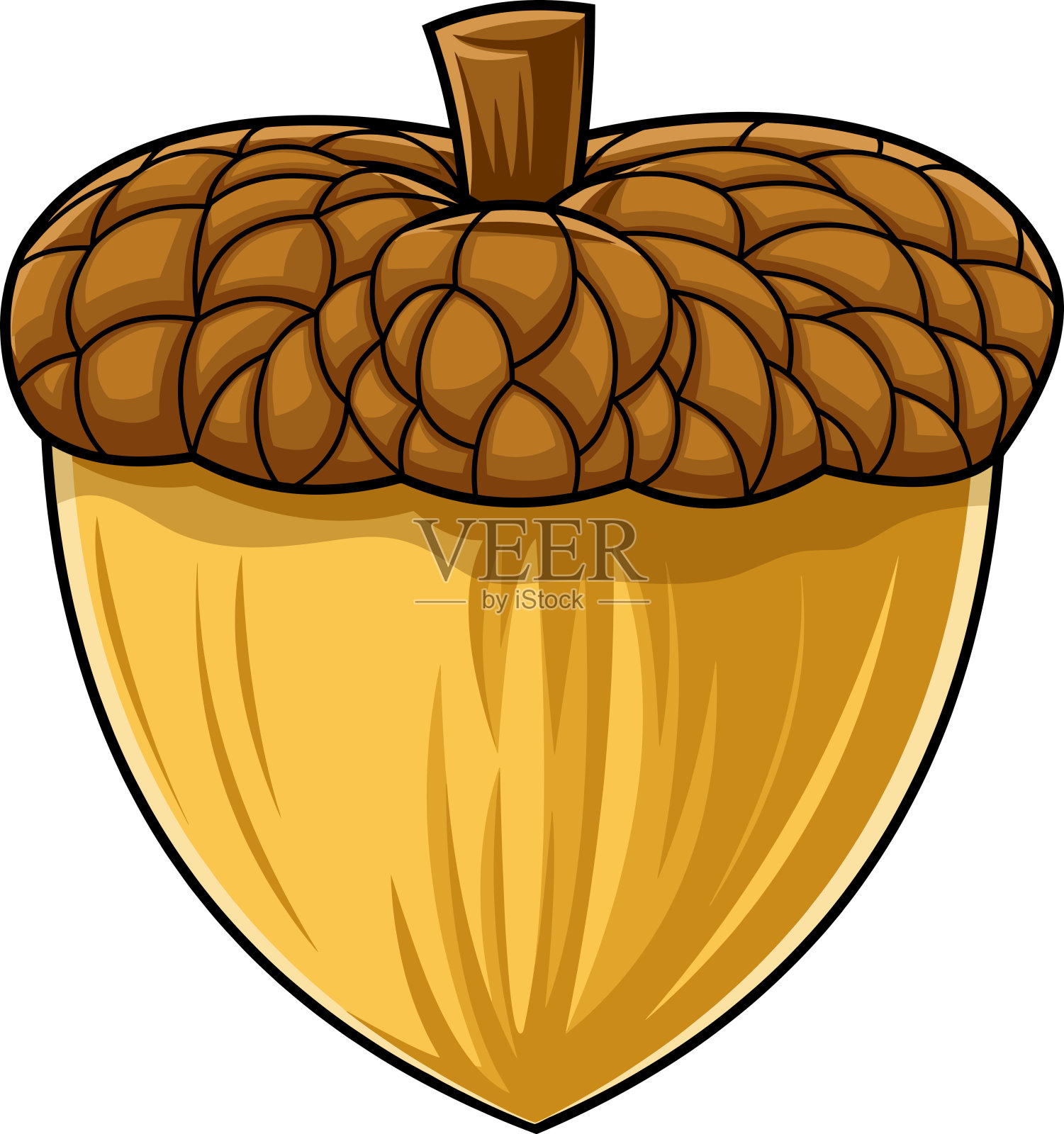 卡通《壳里的橡果》设计元素图片