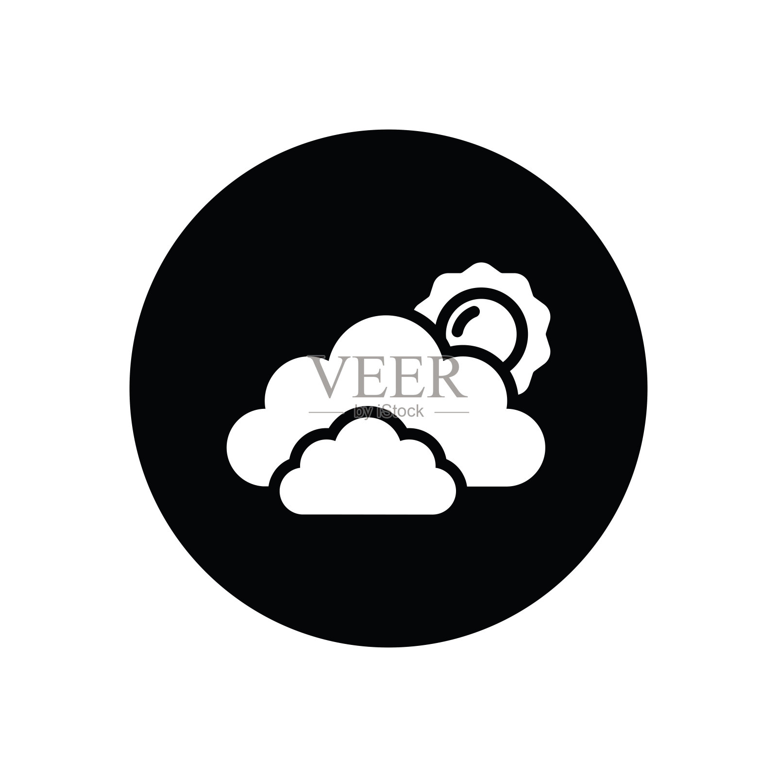 叶子字形图标插画图片素材