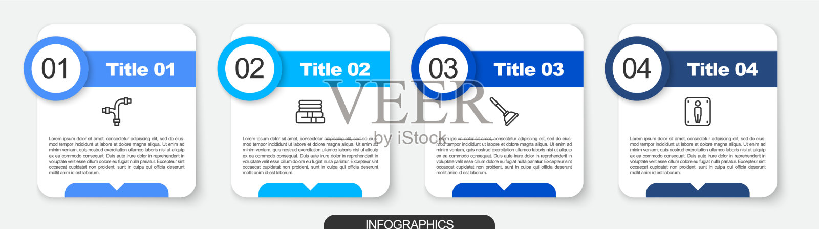 套线工业金属管毛巾架插画图片素材