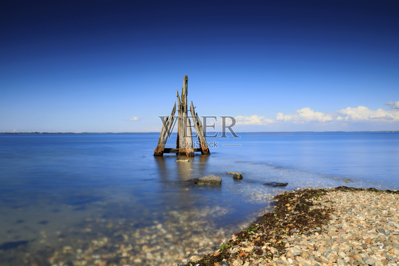 arendshofd是荷兰Grevelingenmeer上一个很受欢迎的潜水点照片摄影图片