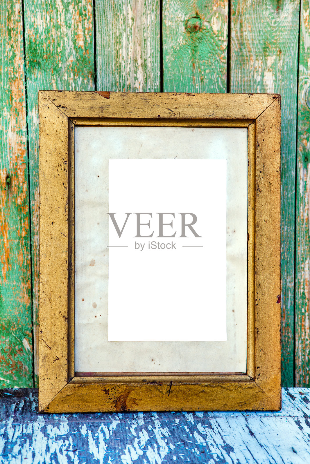 老木框架照片摄影图片