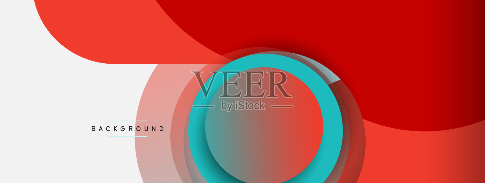 圆形和圆形形状抽象的背景插画图片素材