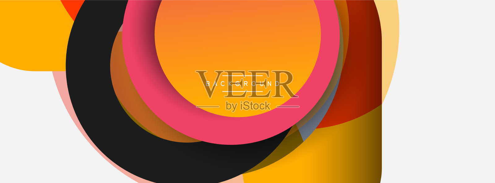 创意几何墙纸最小抽象插画图片素材