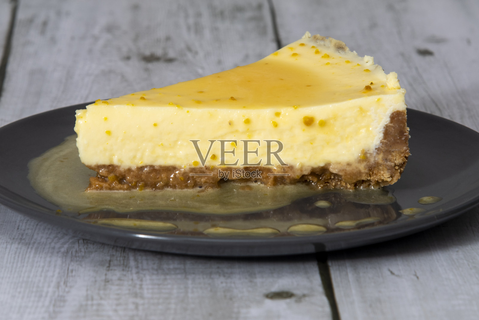 柠檬芝士蛋糕照片摄影图片