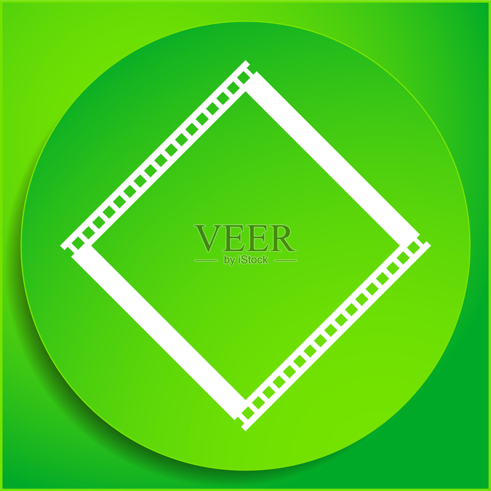 照相用的照相胶片条纹剪影插画图片素材