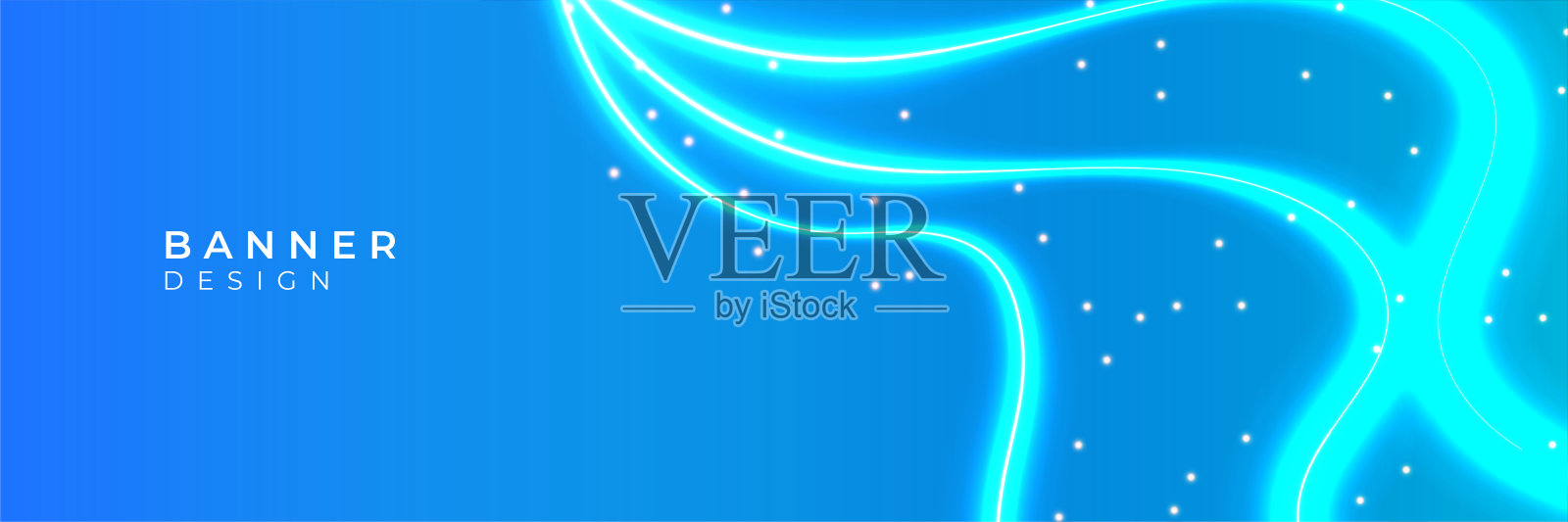 动态丰富多彩，充满活力的波浪丰富多彩的背景。矢量插图演示设计，横幅，封面，传单，社交媒体模板，商业报告，技术海报和更多插画图片素材