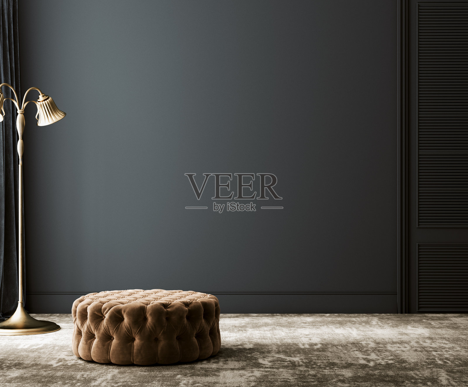 空的家庭内墙模型照片摄影图片