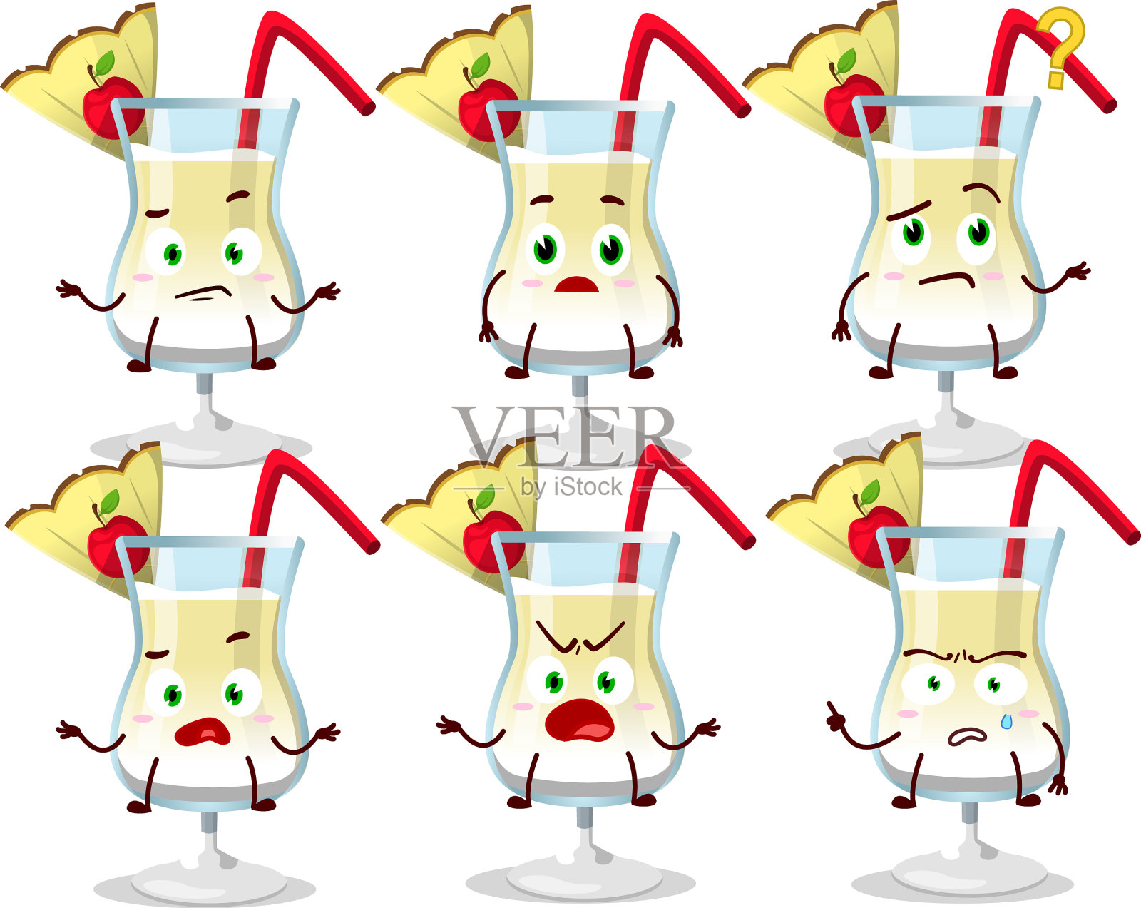 椰汁朗姆酒的卡通人物用什么设计元素图片