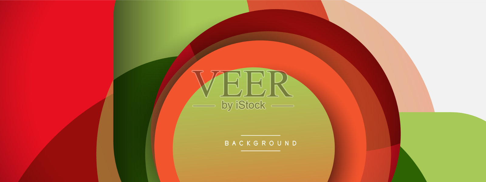 圆形和圆形形状抽象的背景插画图片素材