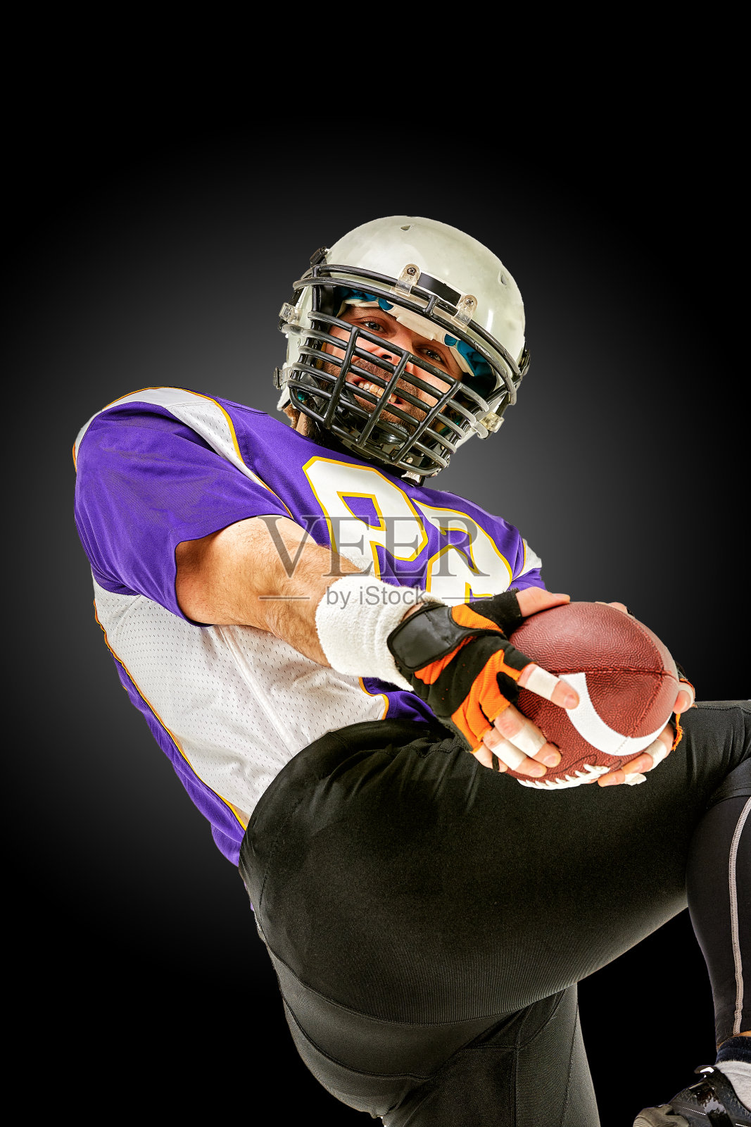 美式足球运动员照片摄影图片