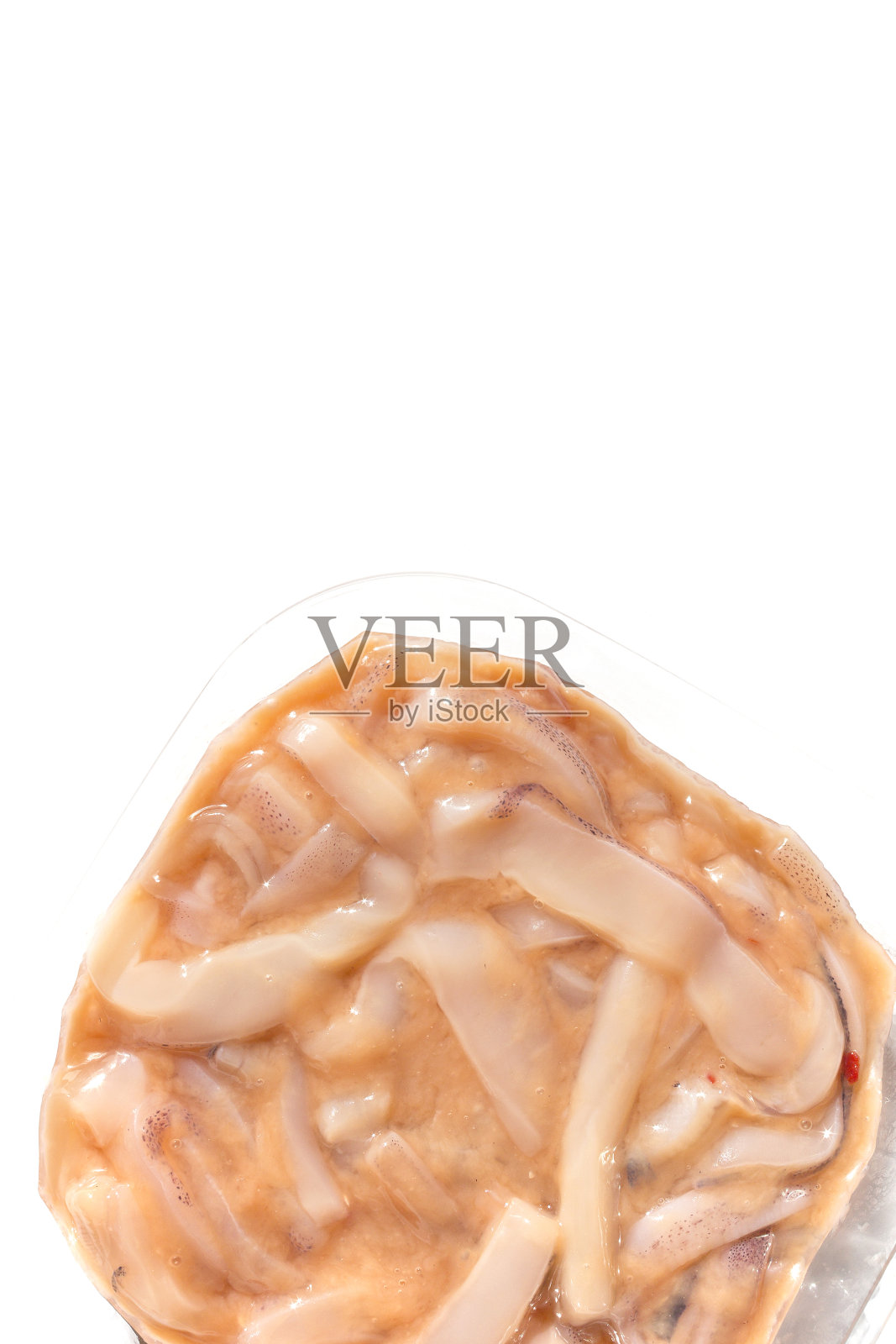 盐腌鱿鱼内脏，日语叫盐仓。照片摄影图片