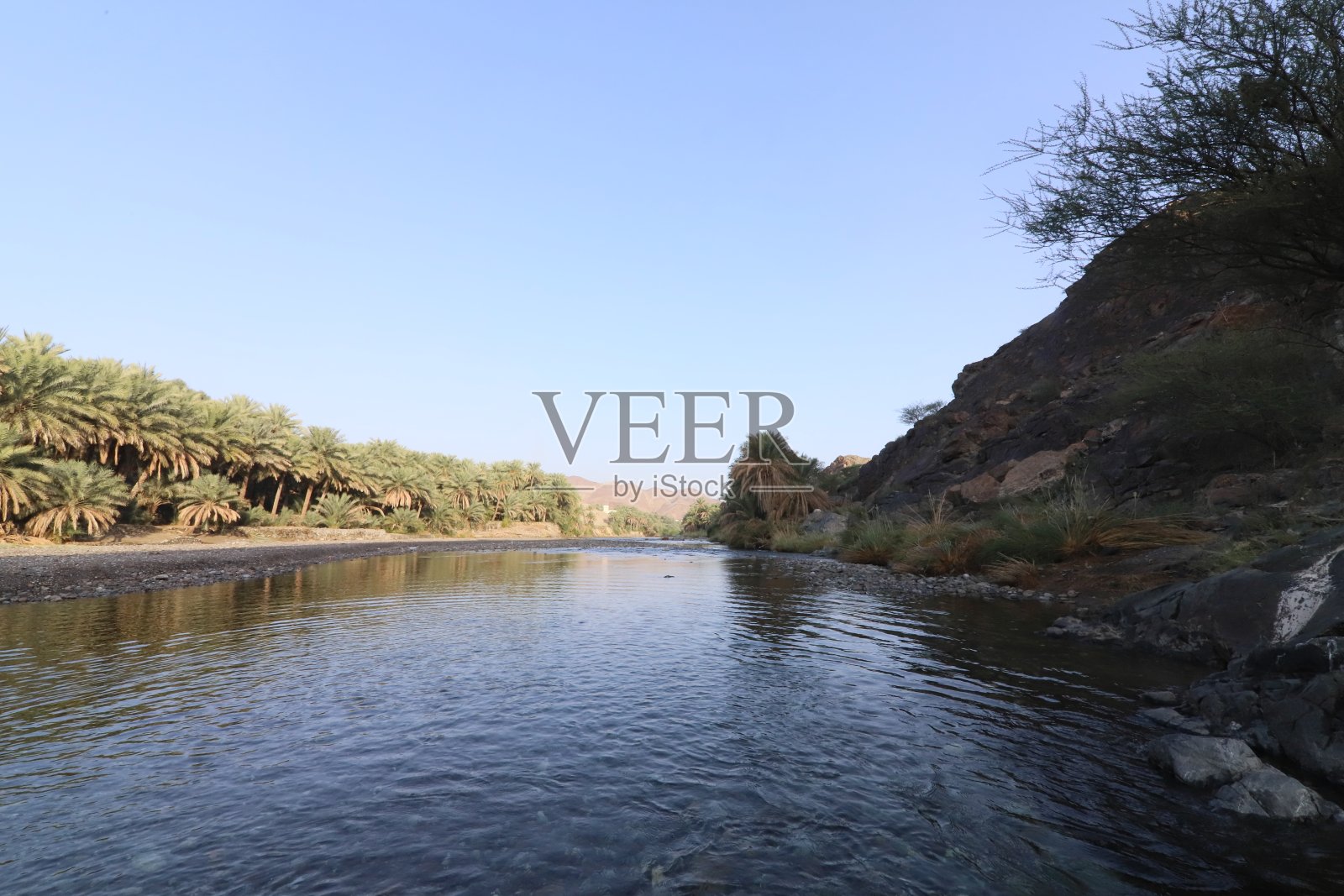 徒步旅行在阿曼照片摄影图片