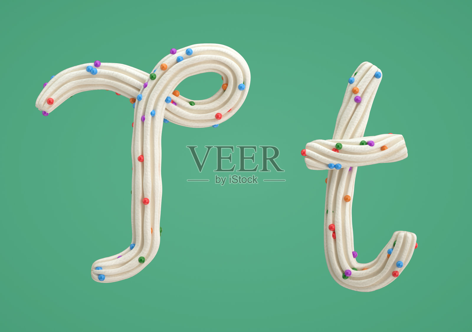 白奶油字母照片摄影图片