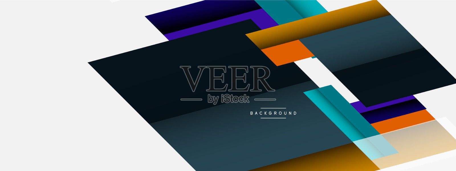 背景抽象重叠色插画图片素材