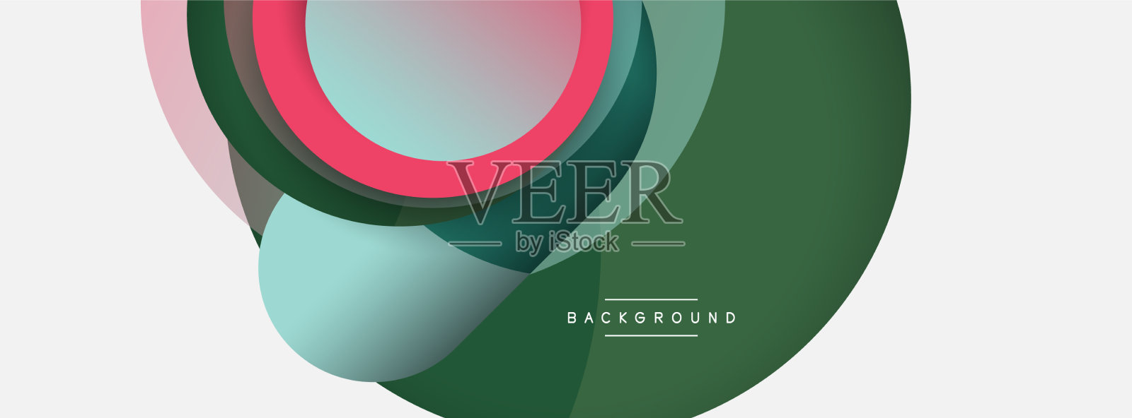 圆形和圆形形状抽象的背景插画图片素材