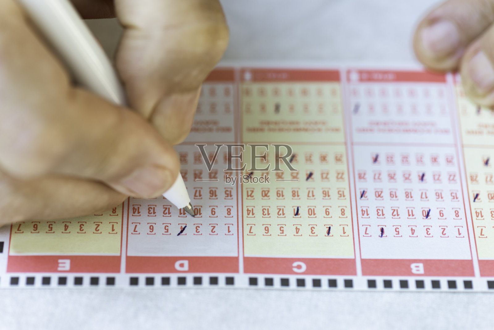 彩票照片摄影图片