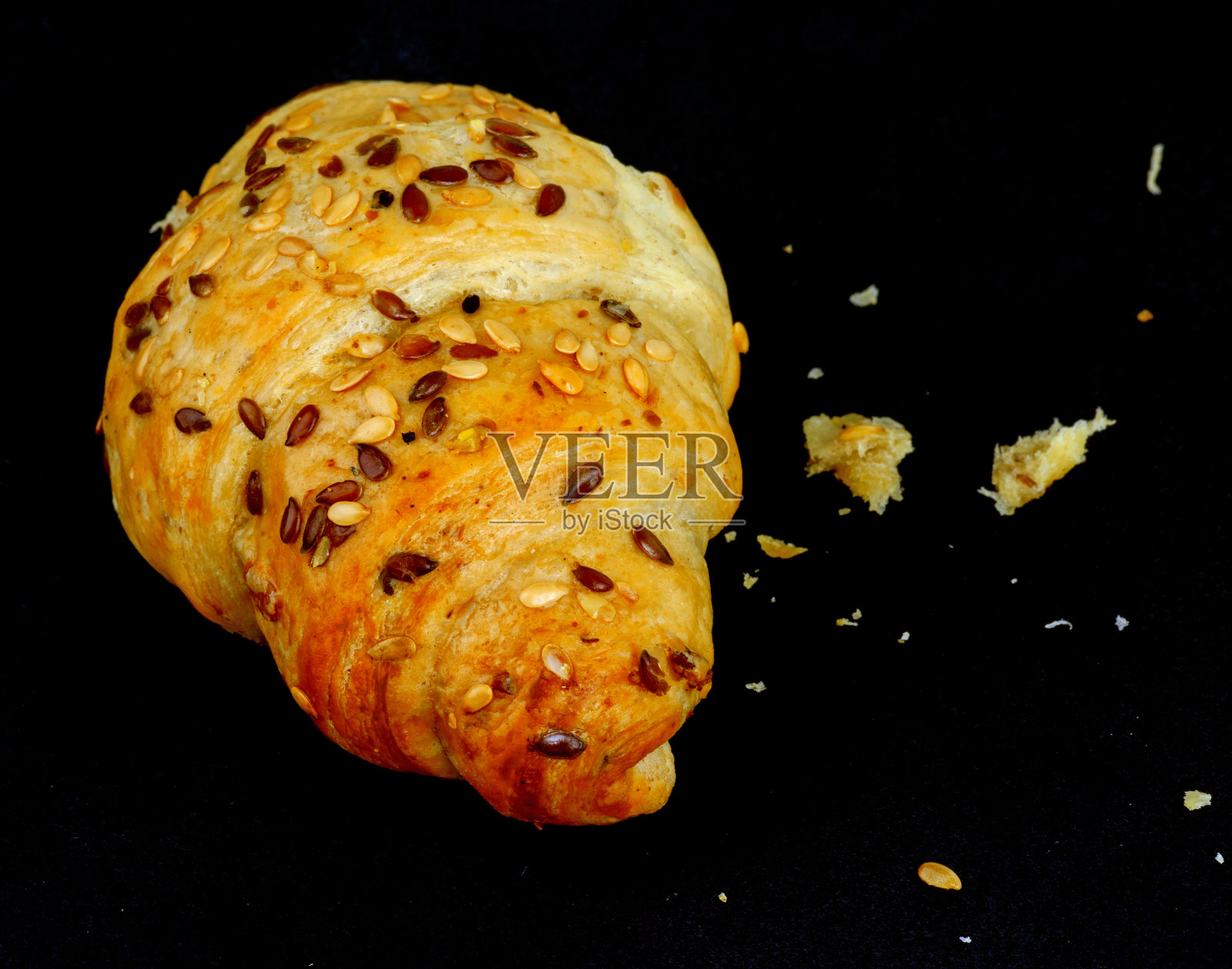 非常美味的牛角面包照片摄影图片