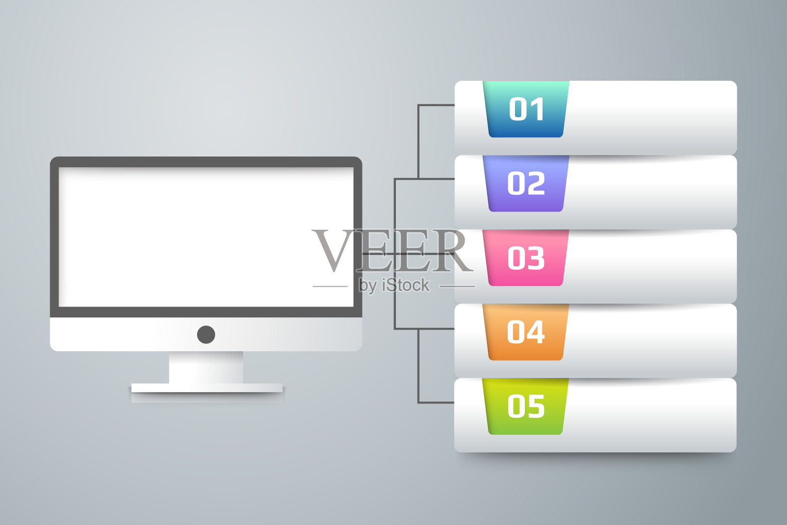 英国南极海洋领土旗与信息图形设计与计算机显示器插画图片素材