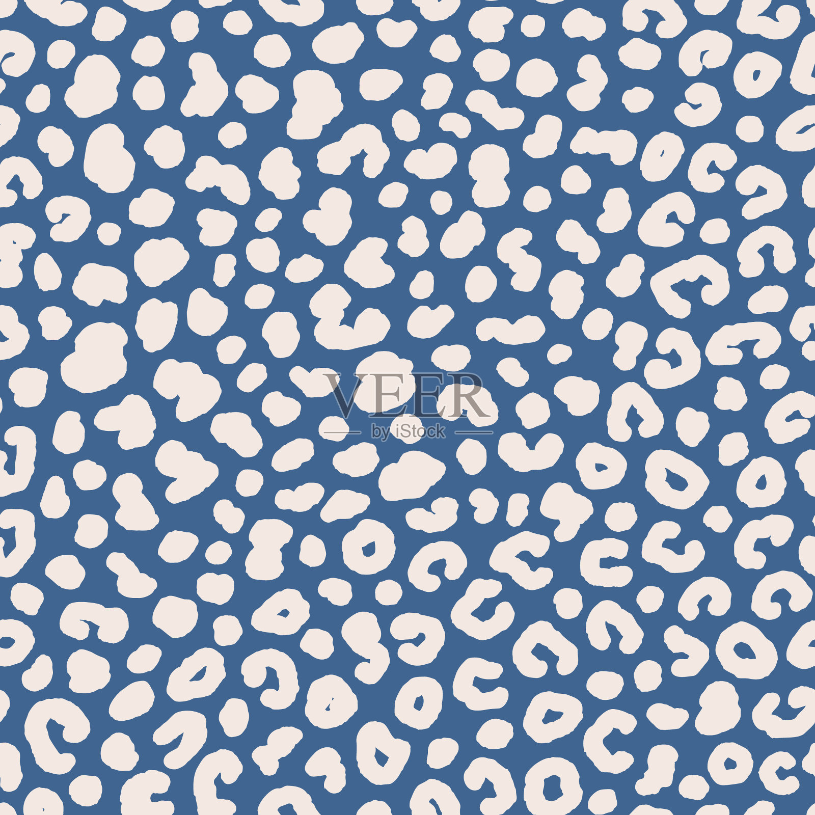 动物皮肤无缝重复图案。插画图片素材