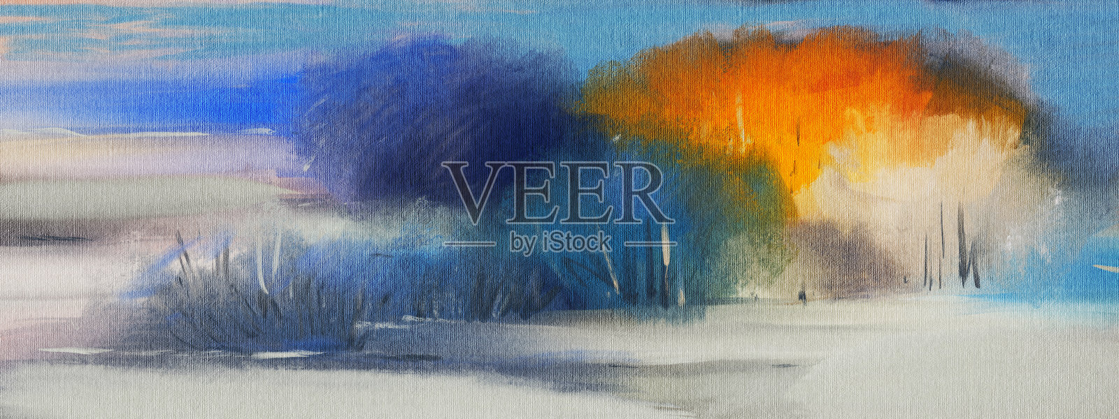 景观插画图片素材