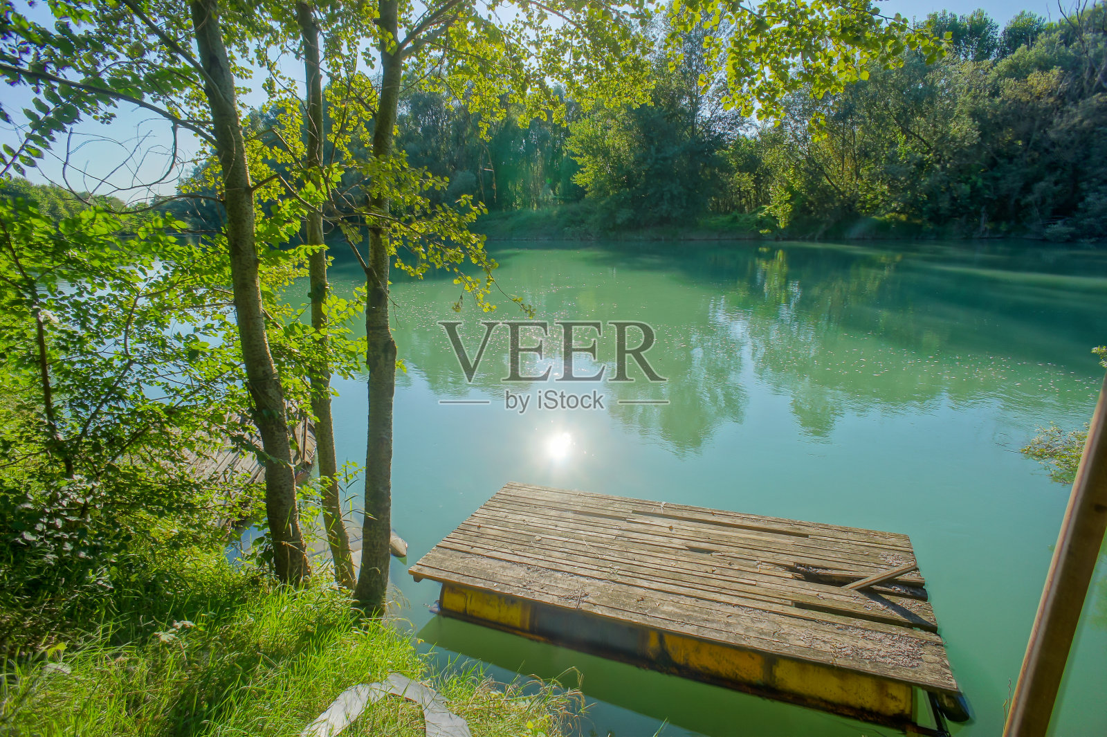 野生兰德河照片摄影图片