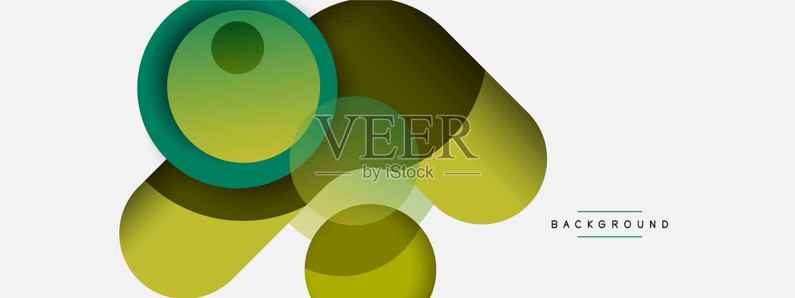 圆形和圆形形状抽象的背景插画图片素材