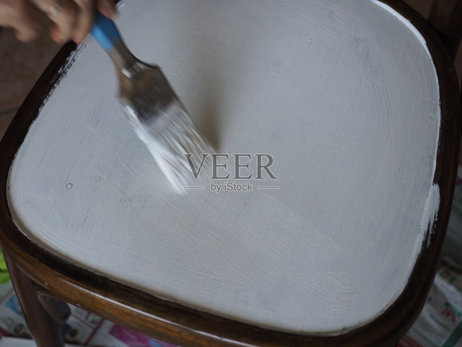 白垩漆的破旧照片摄影图片